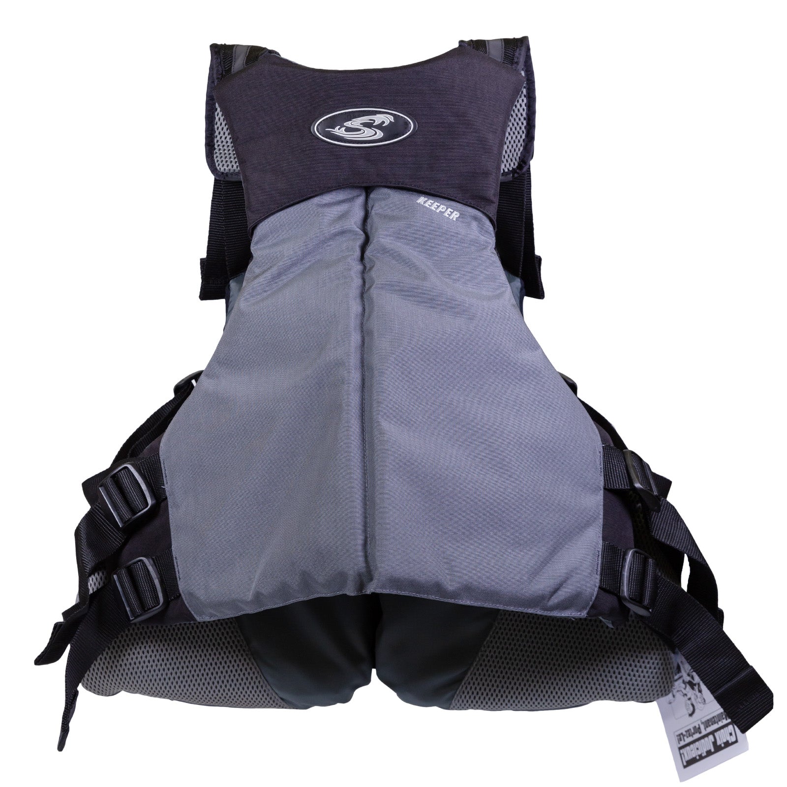 Stohlquist Keeper Fishing Life Jacket (PFD) Grey - Stohlquist Canada