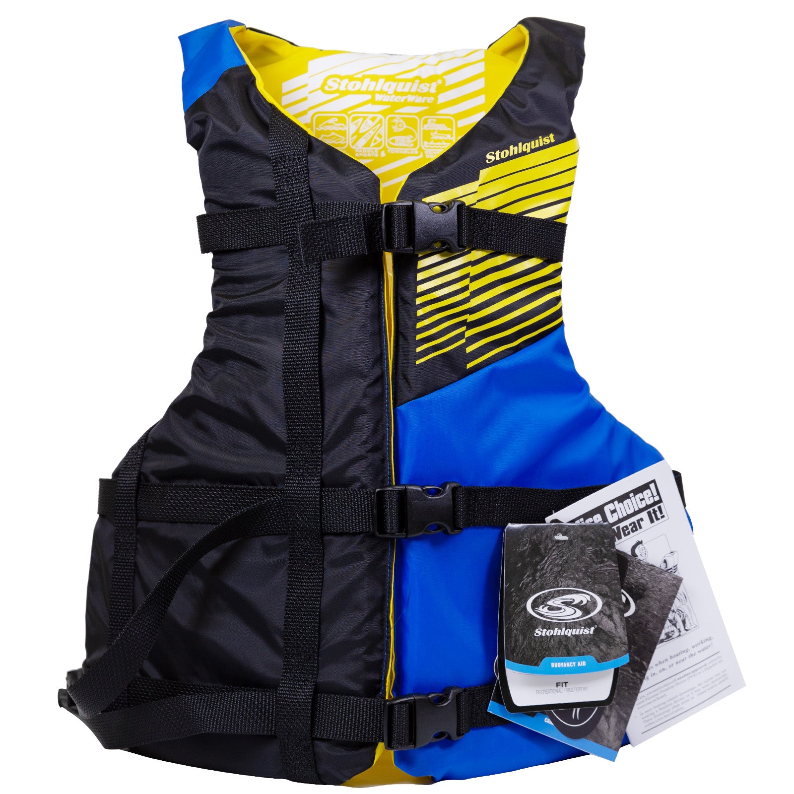 Stohlquist Fit Unisex Life Vest (PFD) - Universal and