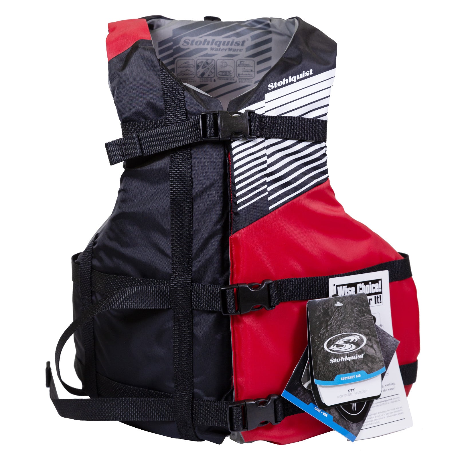 Stohlquist Fit Unisex Life Vest (PFD) - Universal and